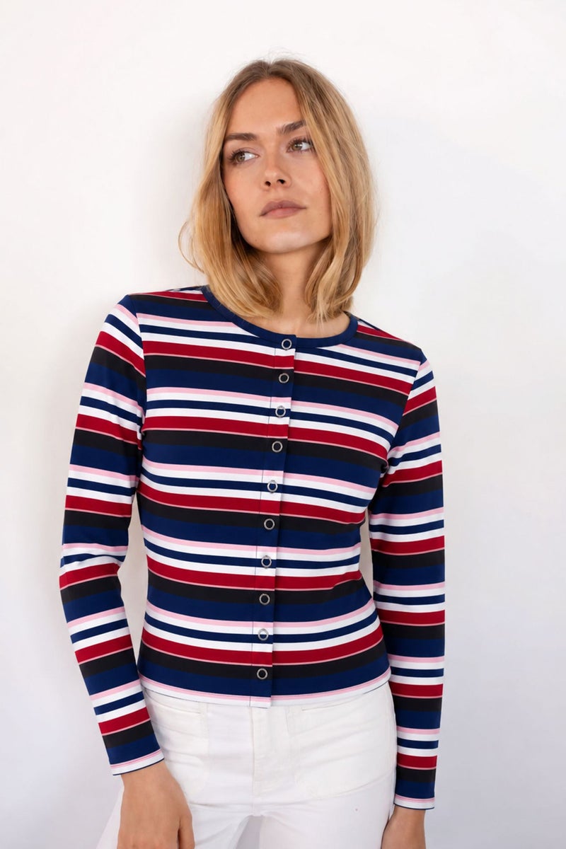MIXRAY Straight Blouse - Image 1