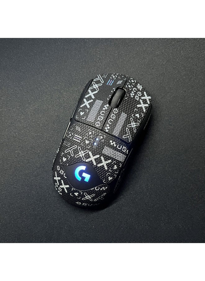 Generic - Anti-slip Mouse Stickers Logitech GPW One Or Two Generation GPROX Special All-inclusive Sweat-absorbent Anti-sweat Hand Stickers Lizard Skin-Color:Gpw Generation [Red No.2 Machine-Full Package]] - Image 1