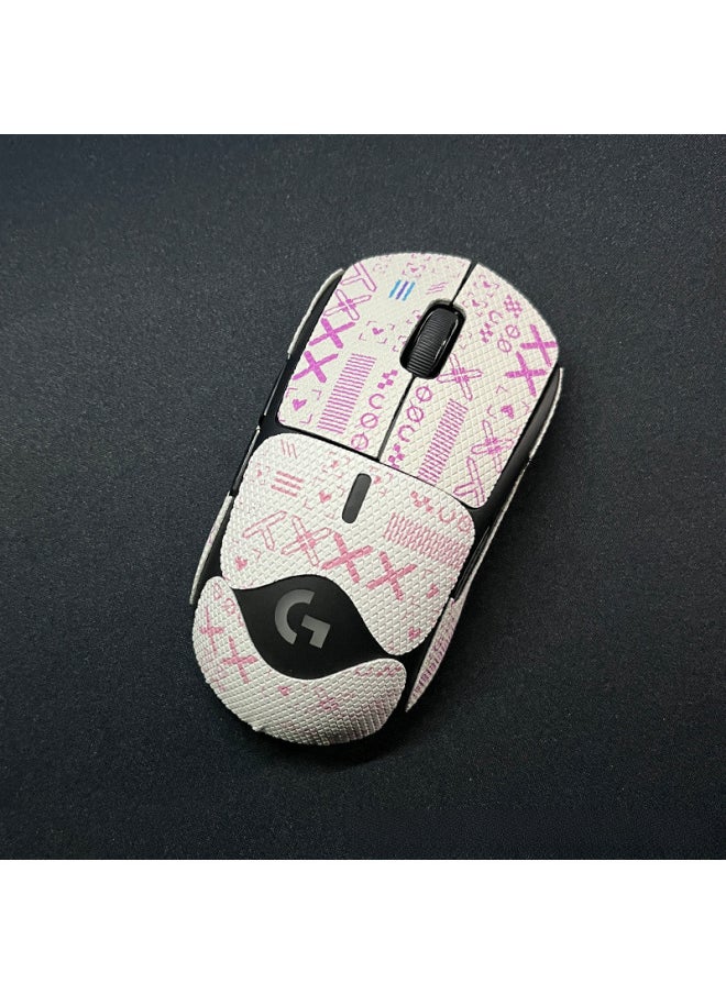 Generic - Anti-slip Mouse Stickers Logitech GPW One Or Two Generation GPROX Special All-inclusive Sweat-absorbent Anti-sweat Hand Stickers Lizard Skin-Color:Gpw Generation [Red No.2 Machine-Full Package]] - Image 1