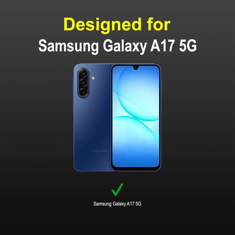 ZAPCASE غطاء خلفي لجهاز سامسونج جالاكسي A17 5G | غطاء سحري من السيليكون السائل مع حماية للكاميرا | أسود - Image 2