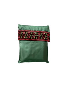 GRASS GREEN prayer cloth polyester 3 peace's set top skirt and bag light weight to carry in your bag easy to wash nontransparent   don’t miss your SALAH