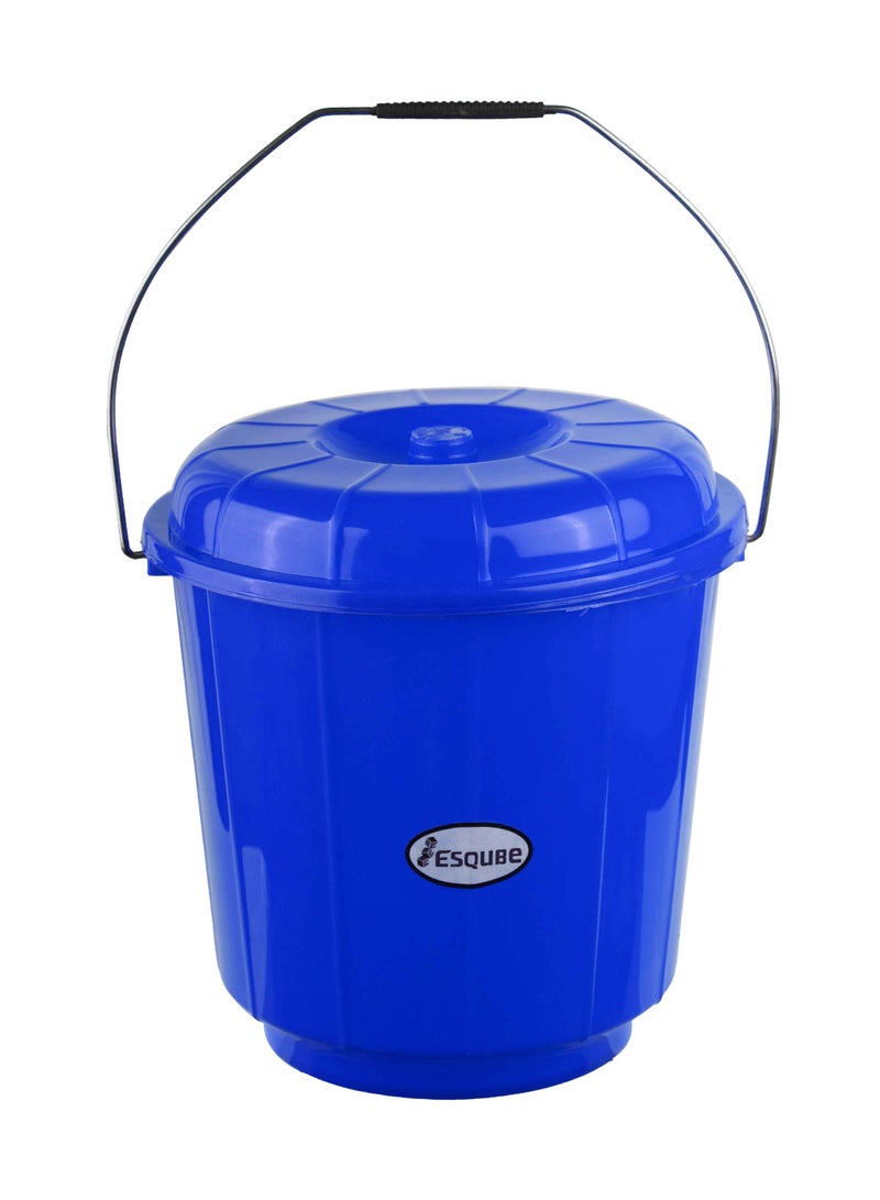 Esqube Oasis Bucket With Lid Blue 5Liters - Image 1