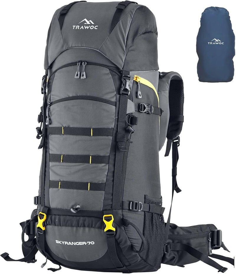 TRAWOC SKYRANGER 70L Internal Frame Backpack - Image 1
