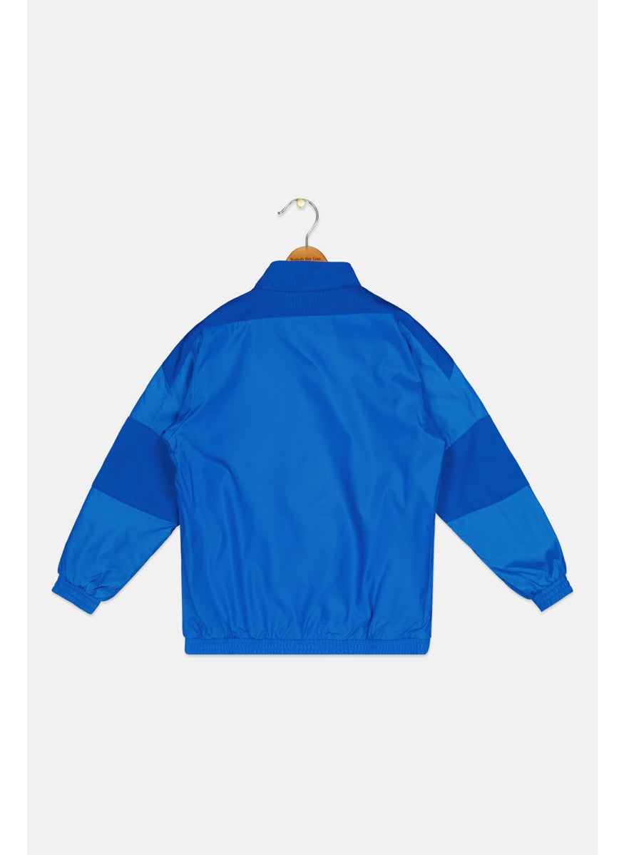 PUMA Kids Boy Sportswear Fit Long Sleeve Outdoor Jacket, Blue  - Image 2