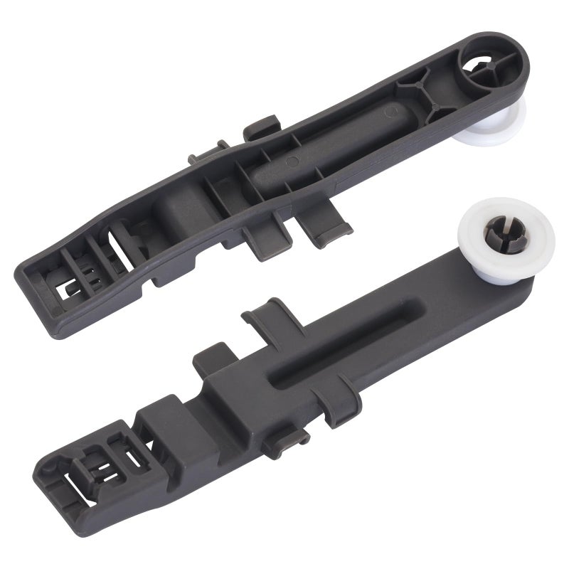 W10571738 Dishwasher Upper Dishrack Adjuster and Wheel Assembly for Whirlpool Replacement WPW10571738 2 Pack