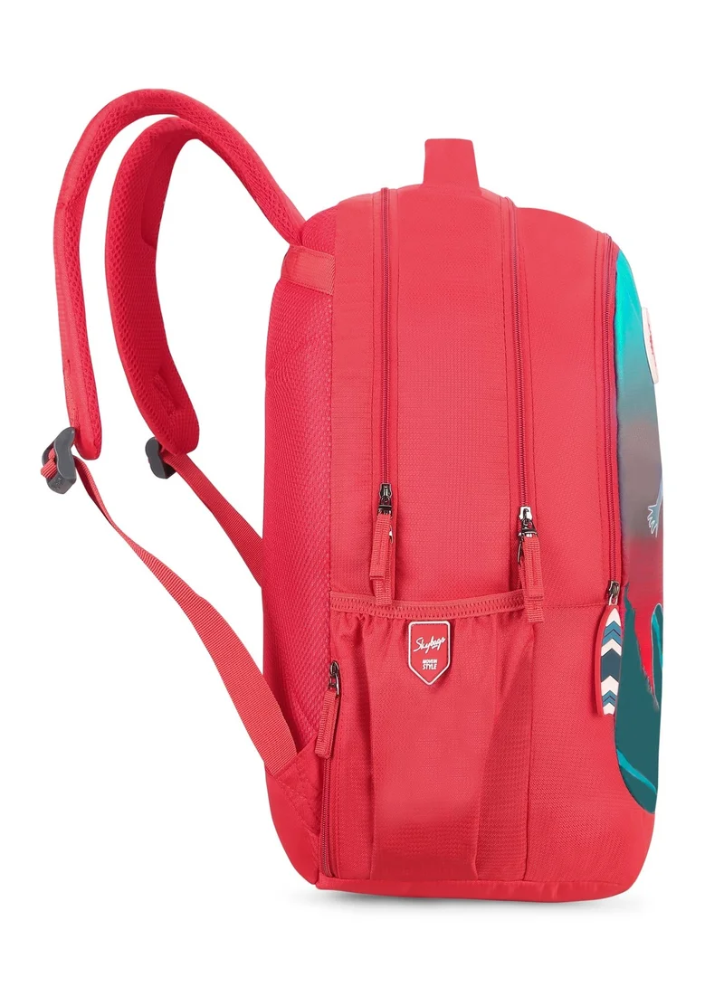Skybags KLAN PLUS 04 SCHOOL BACKPACK RED