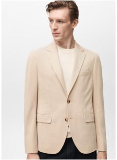 Mango Man Casual Slim Fit Blazer  - Image 1