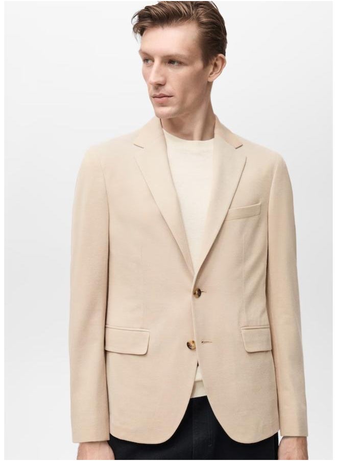 Mango Man Casual Slim Fit Blazer  - Image 1