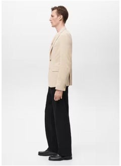 Mango Man Casual Slim Fit Blazer  - Image 3