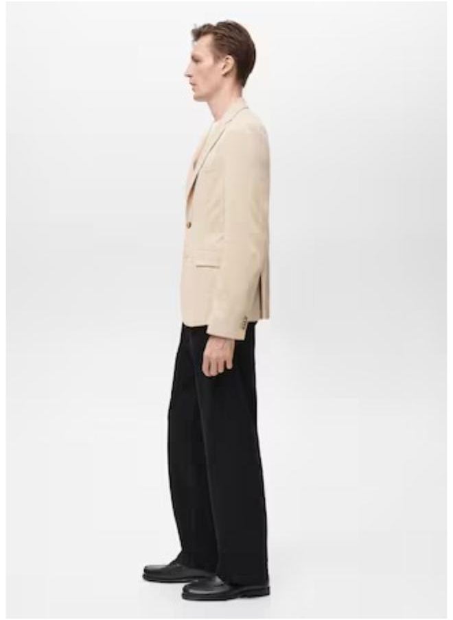 Mango Man Casual Slim Fit Blazer  - Image 3
