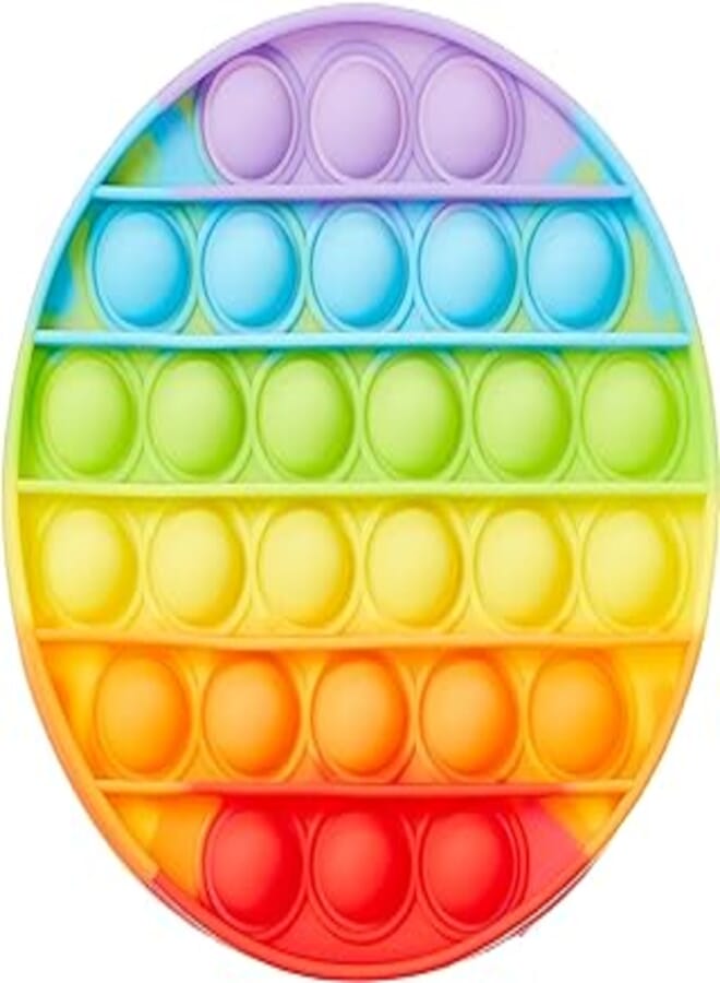 OR Pop it bubble sensory fidget toy multi color