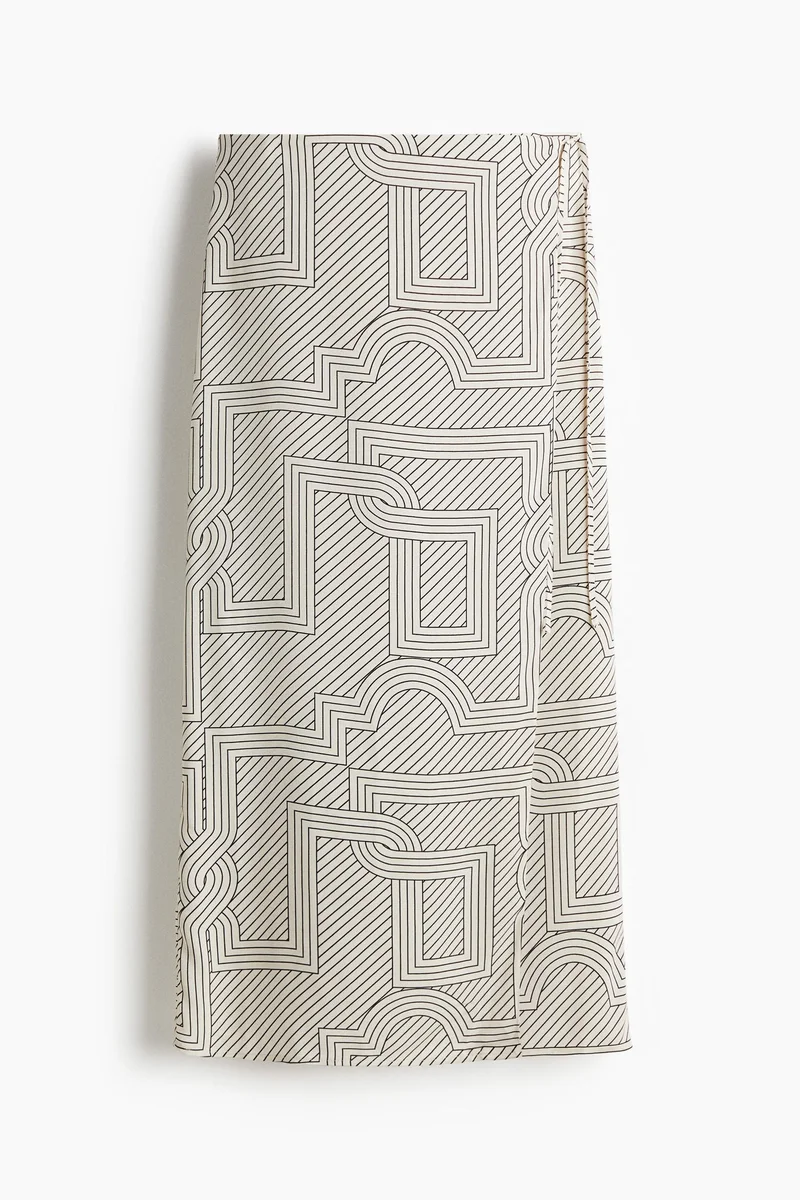 H&M  Printed wrap skirt for Women | Best Price UAE