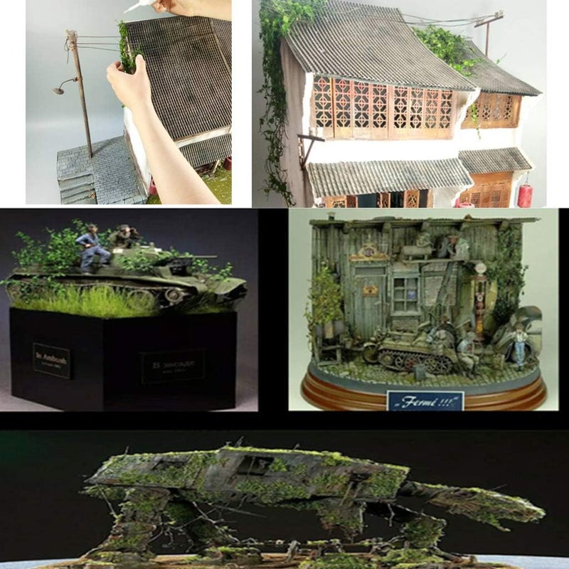 klarako Resin Vine Rattan Model  Scenery Model Miniature Plants for DIY Scenes - Image 4