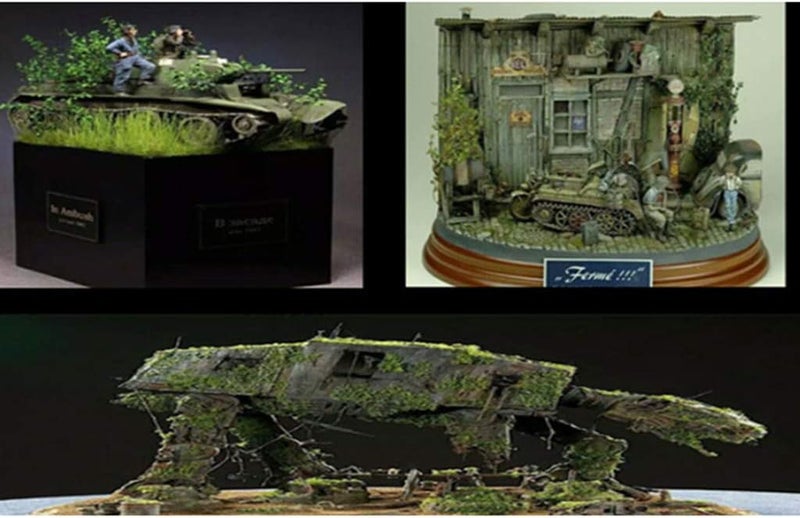 klarako Resin Vine Rattan Model  Scenery Model Miniature Plants for DIY Scenes - Image 3