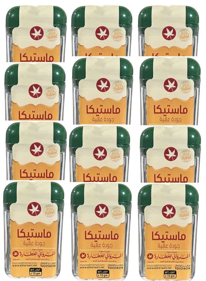 الهلال ماستيكا المرواني 10 جرام 12 قطعه - Image 1