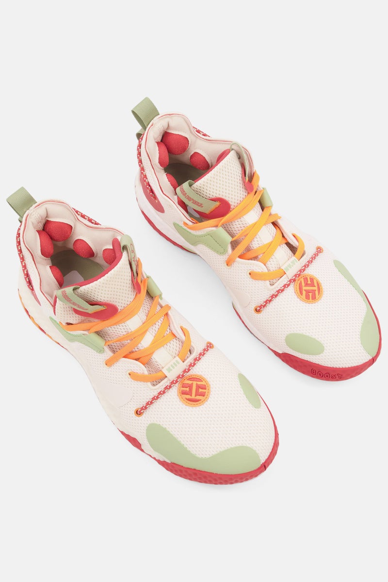 Adidas Men Harden Vol 8 Basketball Sports Shoes, White Combo - Image 4