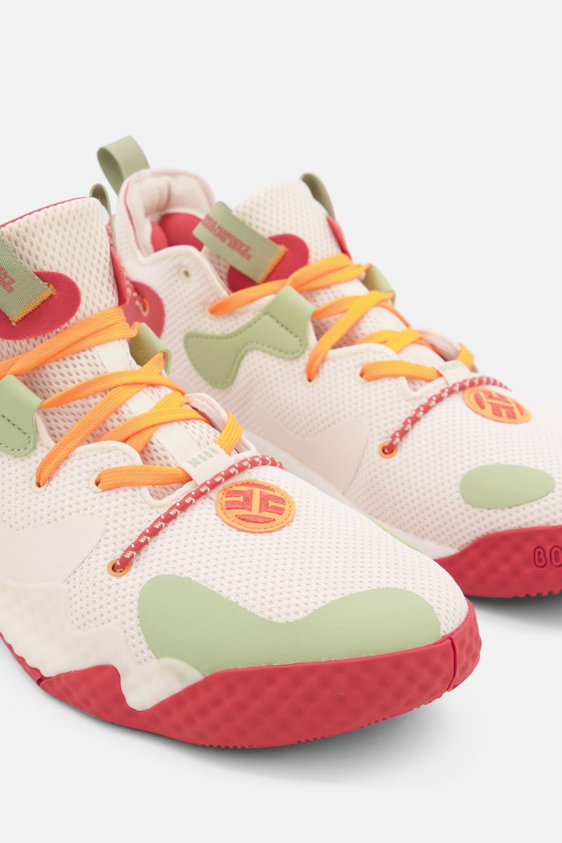 Adidas Men Harden Vol 8 Basketball Sports Shoes, White Combo - Image 3