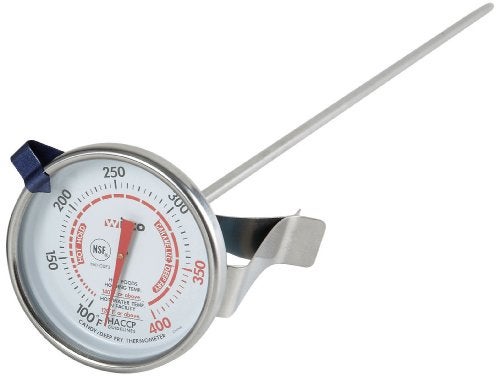 Winco 2-Inch Dial Deep Fry/Candy Thermometer with 12-Inch Probe - Image 5