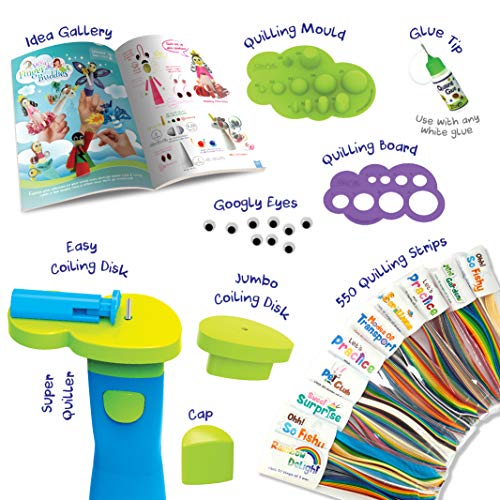 Quill On World of Paper Quilling with Electric Quilling Tool | Paper Quilling Kit | Crafts for Girls Ages 8-12 | Craft Kit | Christmas Activities for Kids for Kids Ages 8 9 10 11 12 - Image 5