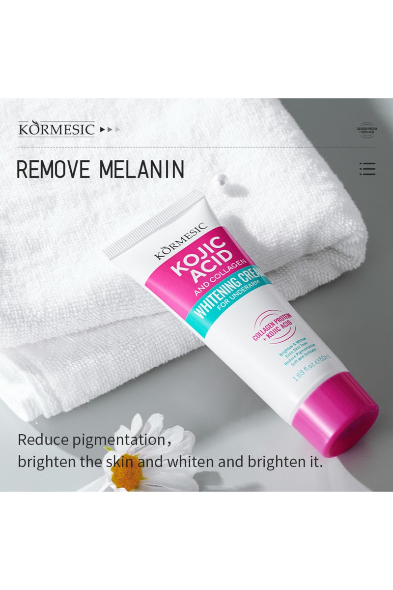 Kormesic كريم تبييض وترطيب الإبط (حمض الكوجيك) - Image 3