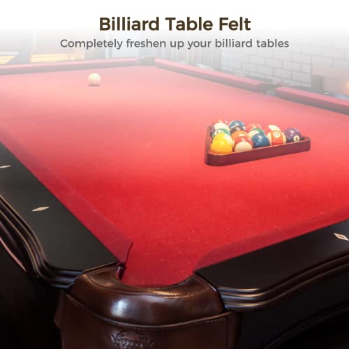 Anjetan Billiard Cloth, 8.53ft Pool Table Felt Cloth for 8ft Pool Tables, Billiard Protector with 6 Cloth Strips Used for Home, Clubs, Bars - Image 3