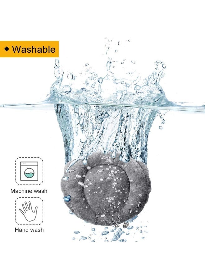 Mumoo Bear Pet Bed Soft Warm Cat Bed for Winter Cat Tent, Grey - Image 4