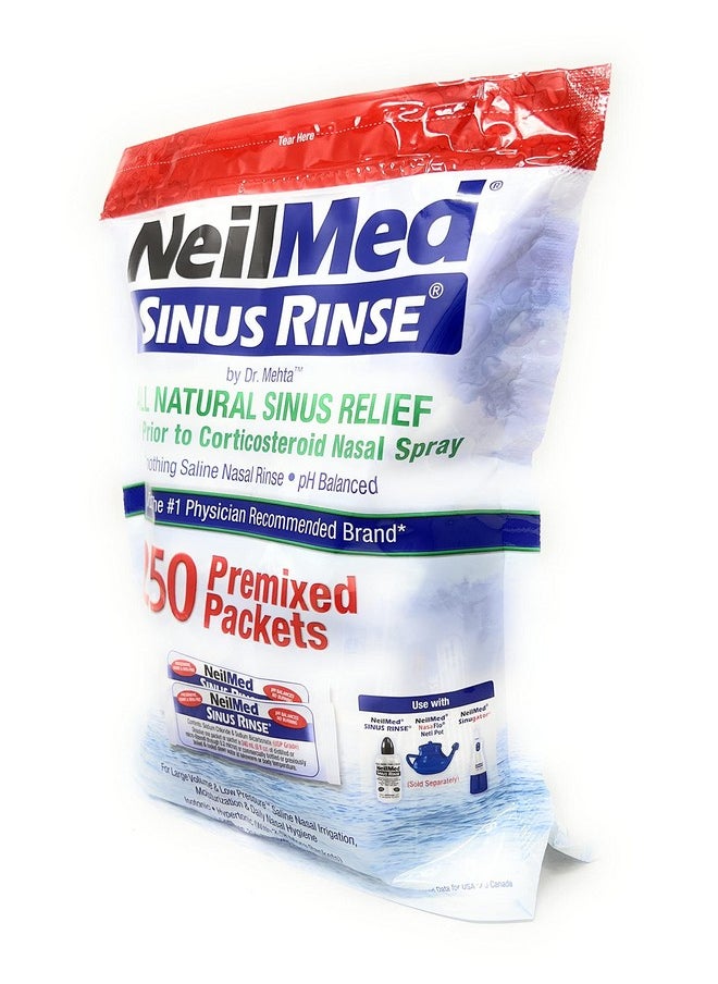 NeilMed Neilmed Sinus Rinse Refill Packets 250 Ct  - Image 2