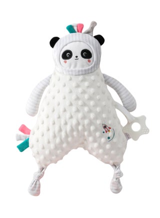 Baby Security Blanket Stuffed Animal Panda Super Soft Toys With Teether Safety for Children Sleeping Touch Pillow Comfort Toy - pzsku/Z03A9CF23D13BE59203FCZ/45/_/1727250644/4f5c2160-ee0a-4c50-a552-cc09c5d4e298