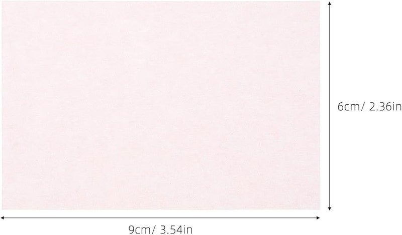 Pink Oil Blotting Sheets For Face 50 Pcs Disposable Absorbing Paper For Oily Skin - Image 3