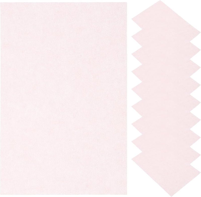 Pink Oil Blotting Sheets For Face 50 Pcs Disposable Absorbing Paper For Oily Skin - Image 1