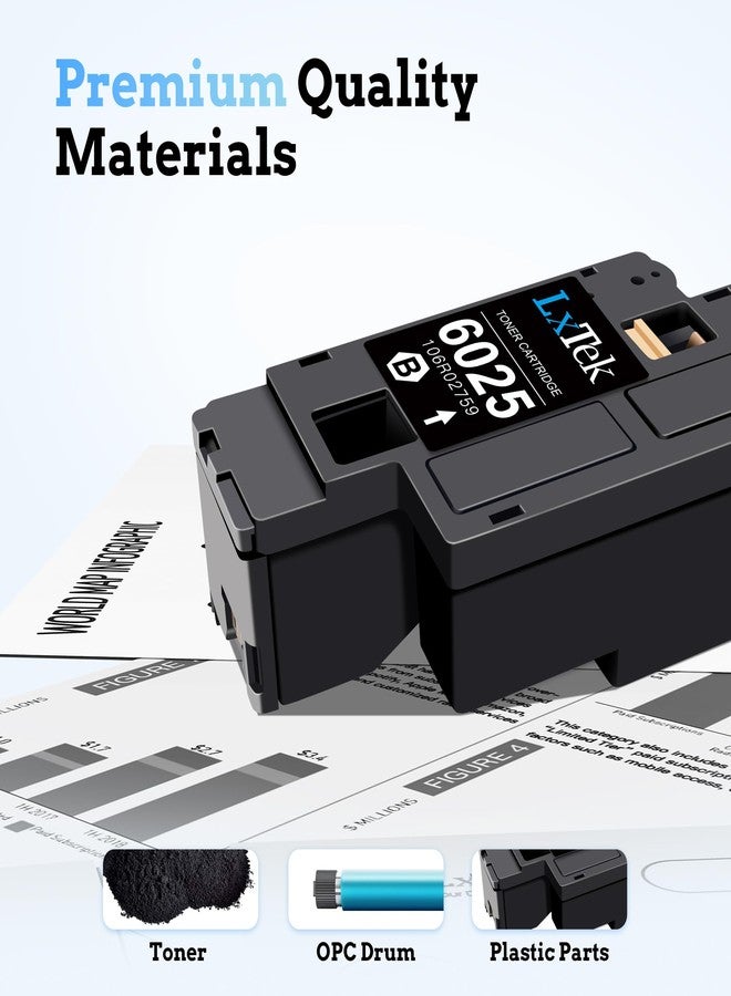 LxTek Remanufactured Toner Cartridge Replacement for WorkCentre 6027 6025 - Image 4