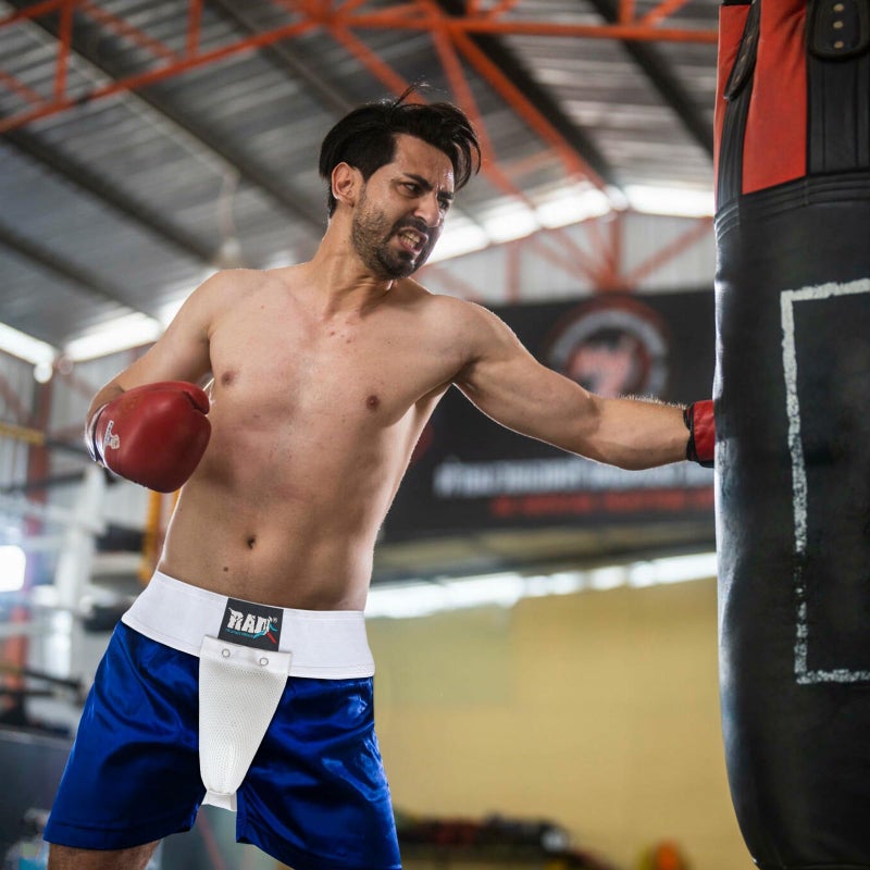 RAD Groin Protector | Athletic Cup Mens | MMA Training Equipment| Boxing Groin Guard Cup | Martial Arts. (Medium, White) - Image 4