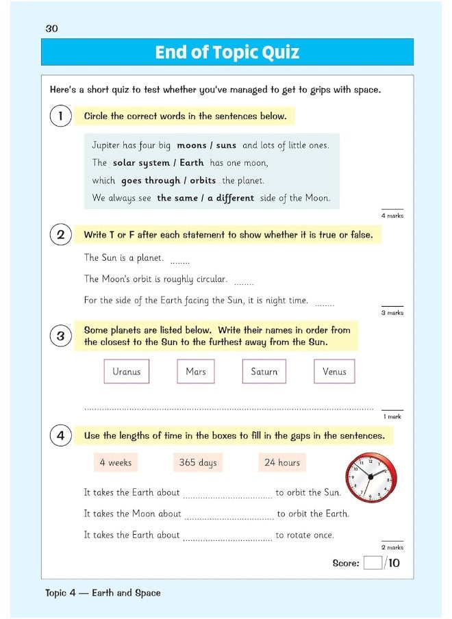 null - New KS2 Science Year 5 Targeted Question Book - Image 1