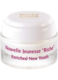 Mary Cohr New Youth Enriched Face Cream | Smoothing & Toning Cream | For Youthful Face | Gain Firmer & Smoother Skin | The Skin Feels More Comfortable | 50 Ml 