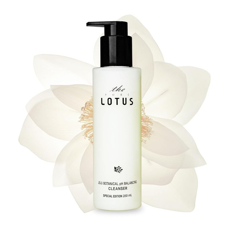 THE LOTUS PURE JEJU ISLAND Jeju Botanical PH Balancing Cleanser 200ml purelotus 