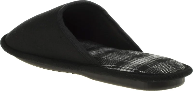 تويجي Nn0421 Tw Square Black Men's Slippers