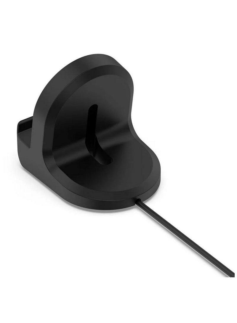 Silicone Charger Stand for Google Pixel Watch 2 Portable Non Slip Charging Dock with Cable Holder Durable Desktop Watch Stand for Secure Charging - Image 3
