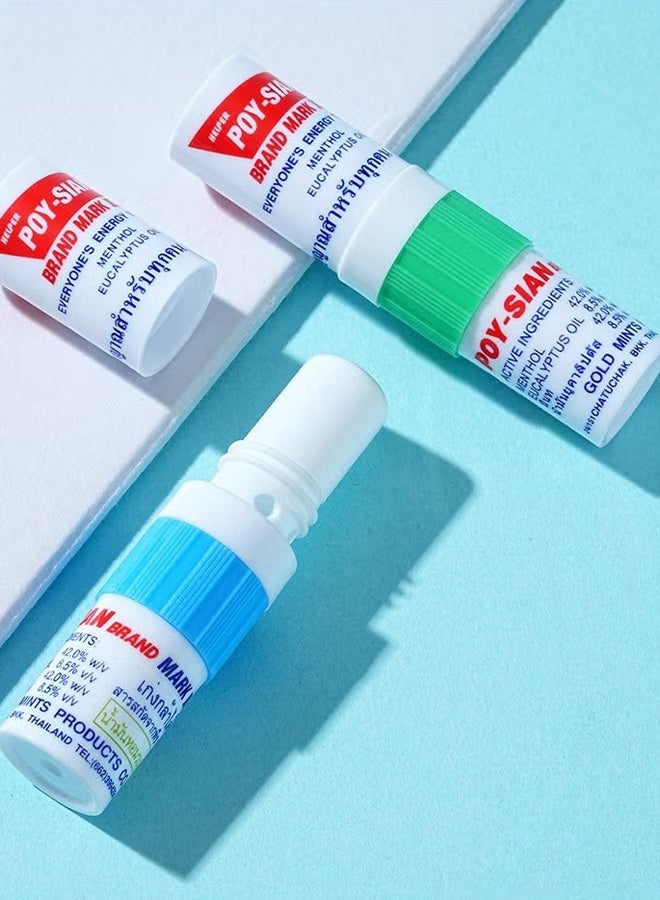 بو_سيان 6-PCS Mark II المنثول العلاج العطري الأنف الاستنشاق ، العلاج العشبي الطبيعي ، تخفيف ازدحام الأنف ، عصا الزيت الأساسي تخفيف الإجهاد - Image 4