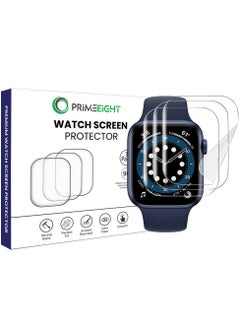 PRIMEEIGHT [3 PCS] Apple Watch Series SE 4/5/6 Screen Protector 40 mm Ultra Thin Flexible TPU Clear Film Bubble-Free Scratch-resistant.  - Image 1
