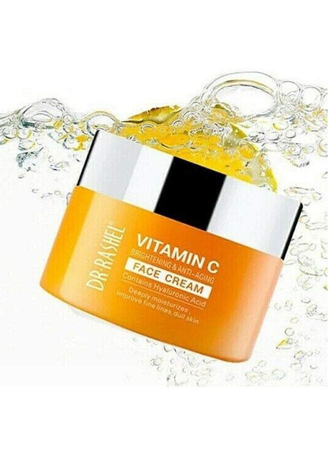 DR. RASHEL Vitamin C Brightening And Anti-Aging Face Cream Orange 50grams - Image 3