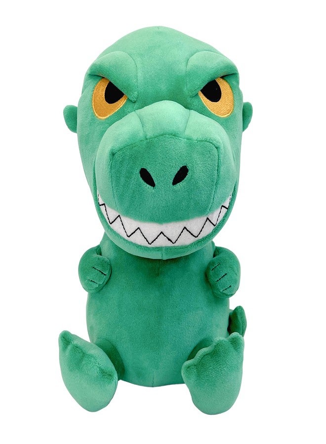 Super7 Super Duper Plush Toho Godzilla '89 (Forest Green) - 8" Toho Godzilla Plush Toy - Classic Movie Collectibles and Retro Toys - Image 1