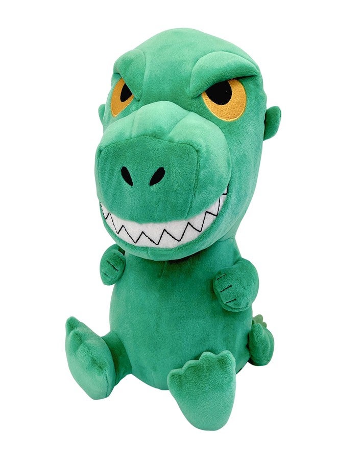 Super7 Super Duper Plush Toho Godzilla '89 (Forest Green) - 8" Toho Godzilla Plush Toy - Classic Movie Collectibles and Retro Toys - Image 2