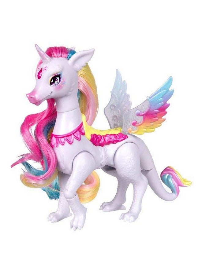 Magic Mixies سلسلة ميكسيس السحرية شيمرفيرس، اصنع واخلط الجرعة لكشف يونيّا اليونيكورن ونجمة قوس قزح البيغاكورن، تظهر هذه الدمية الجميلة بطول 6.5" داخل زجاجة الجرعة. - Image 4