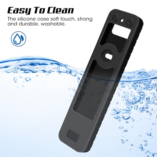Winceed Silicone Case for LG MR25GA Remote Control [Anti-Slip] Protective Cover for MR25GA Magic Remote Compatible with 2025 LG OLED Smart TV Series Remote (Black) - Image 5
