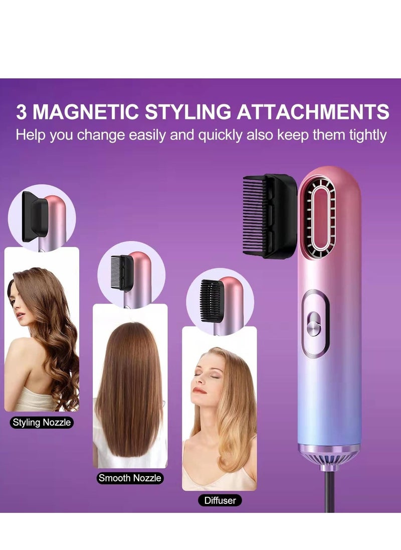 Portable Professional Hair Blow Dryer, Fast Drying Blow Dryer with 2 Styling Combs and 1 Nozzle, 3-Speed Hot and Cold Air Adjustment for Home Salon Travel Woman Kids - pzsku/Z03AB0F1B24784E2DDDC2Z/45/_/1667899175/787186ae-8b9a-4d38-b16d-b831044113d6