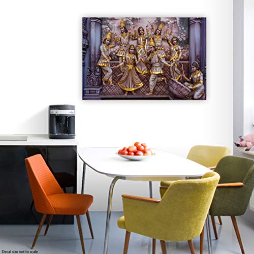 DECOR PRODUCTION 3D Wall Stickers, PVC Self Adhesive Vinyl Wall Poster for Living Room, Hall, Play Room, Bedroom, Kitchen, Office (36x48 Inch) - Image 3