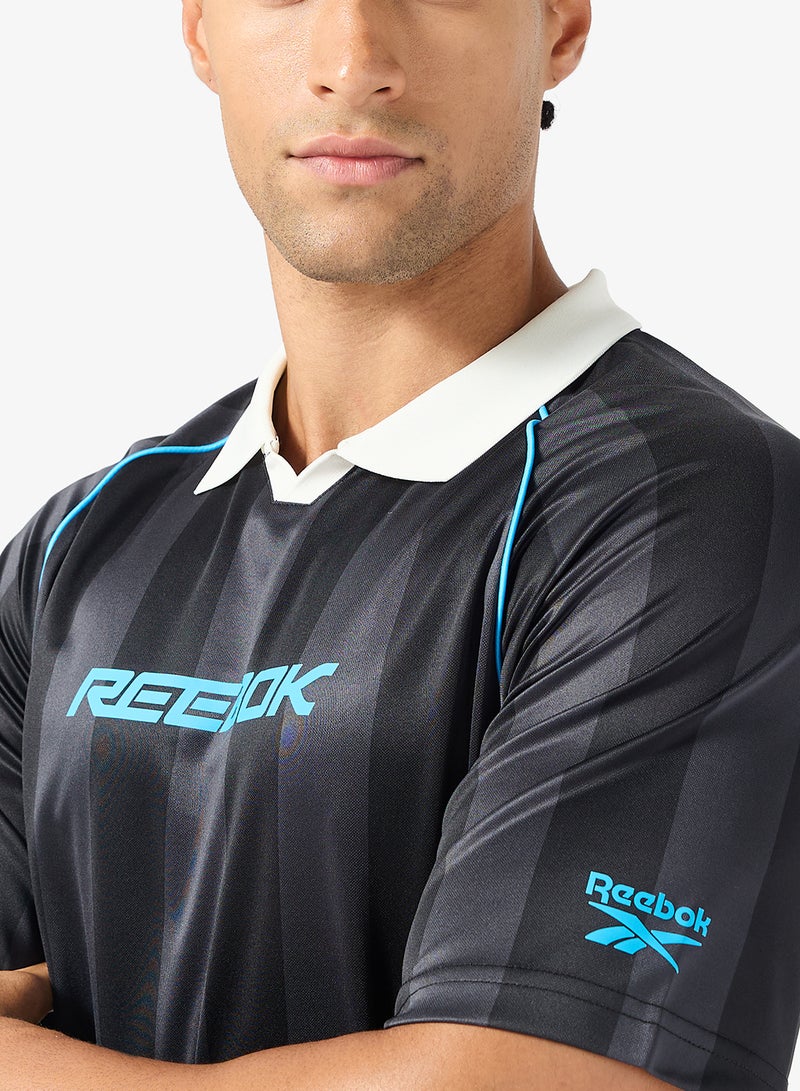 ريبوك قميص بولو لكرة القدم بتصميم كلاسيكي - Image 3