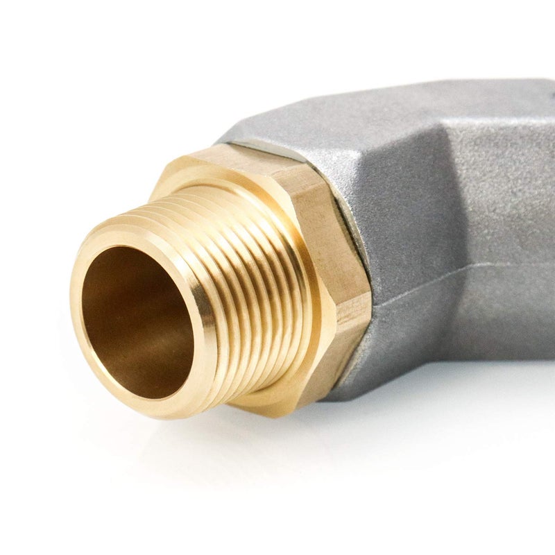 woobles Plane Fuel Swivel Connector, Fuel Hose Swivel, 2 Pack 3/4 Inch NPT Fuel Transfer Hose Swivel, 360 Rotating Fuel Nozzle Connectors, Fuel Plane Swivel, Zinc Alloy - Image 3
