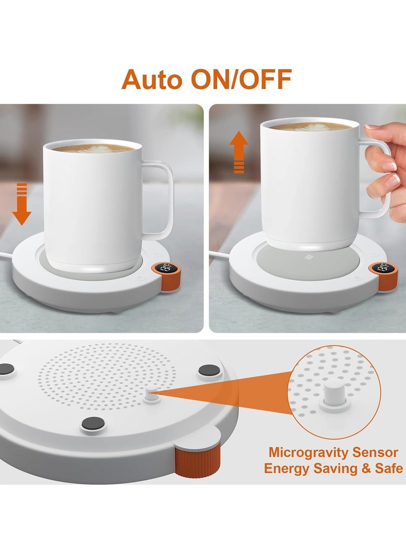 MAYBACH Coffee Mug Warmer, Lightweight Portable Smart Cup Warmer, Durable Beverage Warmer With  Auto Shut Off, Electric Heating Device For For Tea, Milk, Coffee And Wax, (1pc, Green) - Image 4