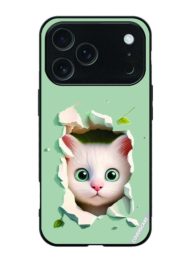 COVERSCART Protective Case Cover For Apple iPhone 17 Pro Max Cute Cat Design Multicolour